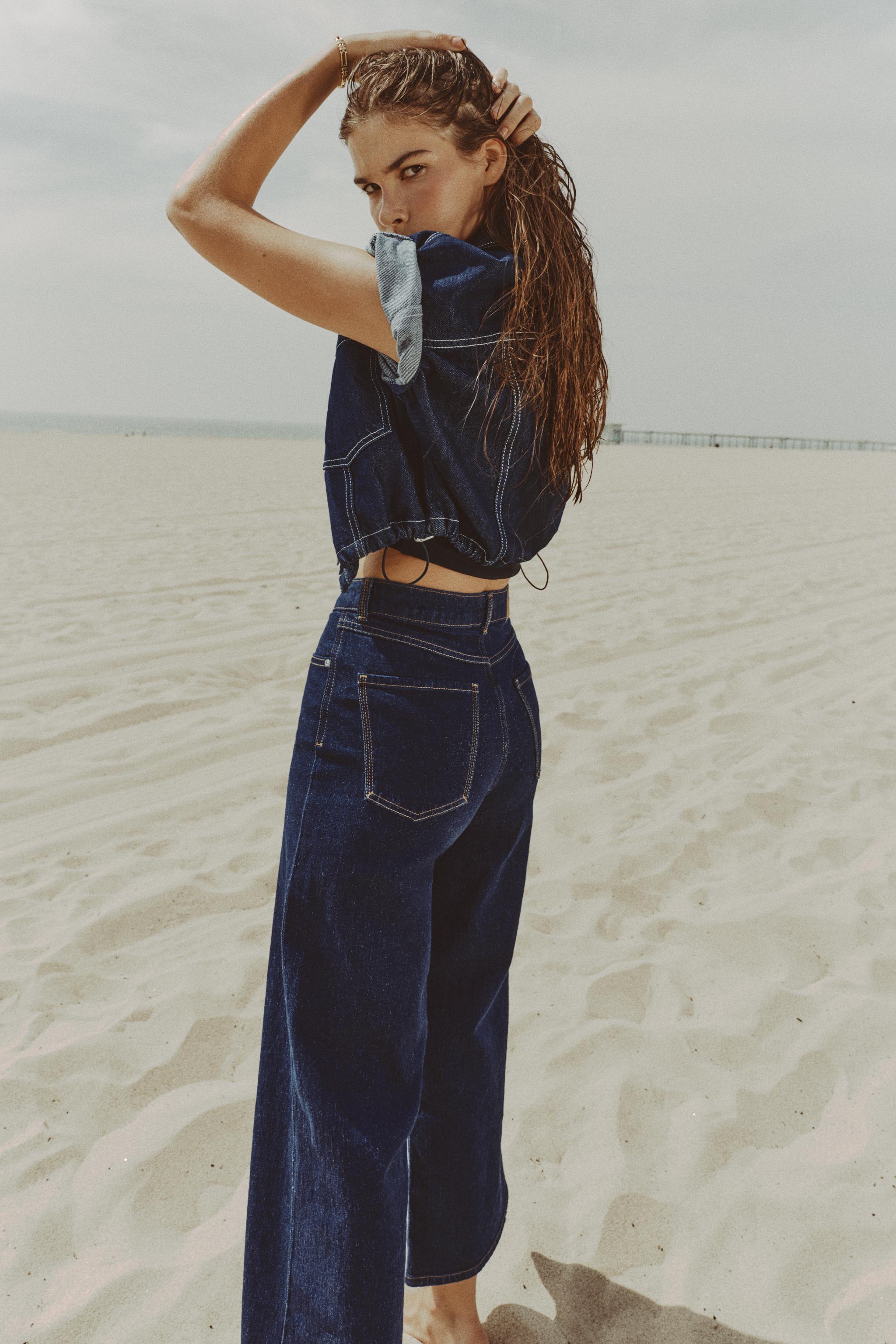 Z1975 HIGH-WAIST COMFORT CULOTTE JEANS