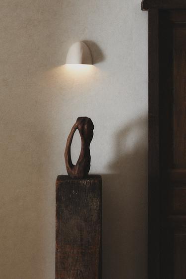 LAMPE | KERAMISK VÆGLYS - Hvid fra Zara