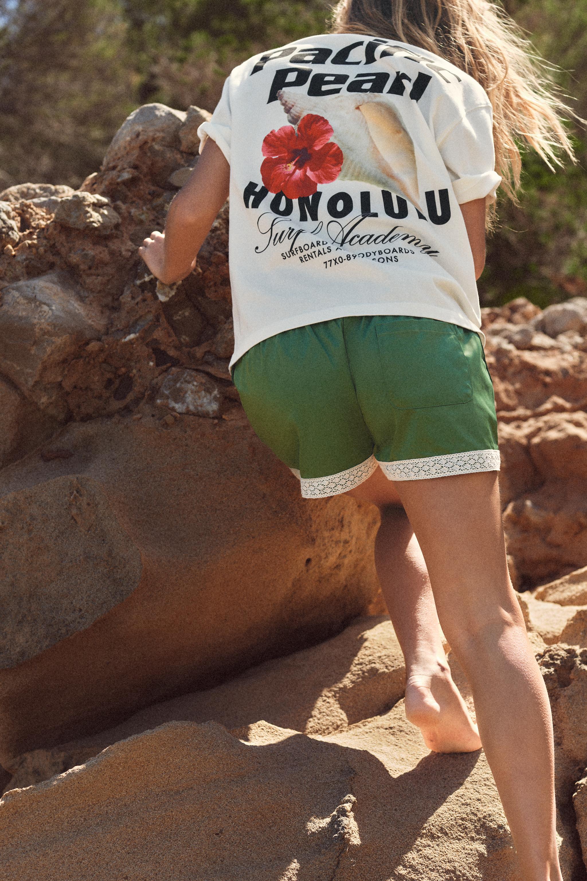 TEXT PRINT T-SHIRT - White | ZARA United States
