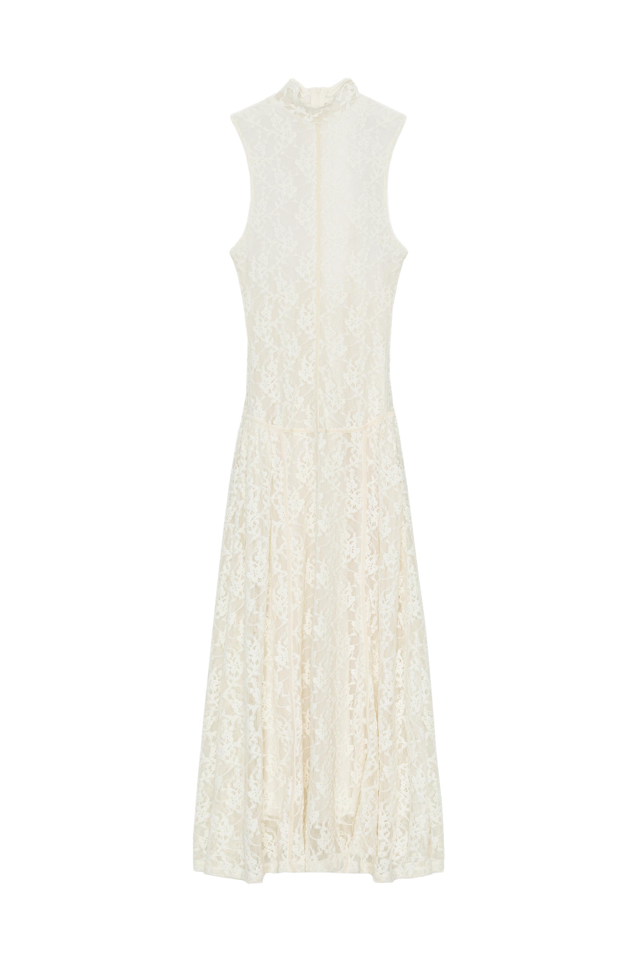 LONG LACE DRESS - Ecru | ZARA United States LONG LACE DRESS - Ecru | ZARA United States