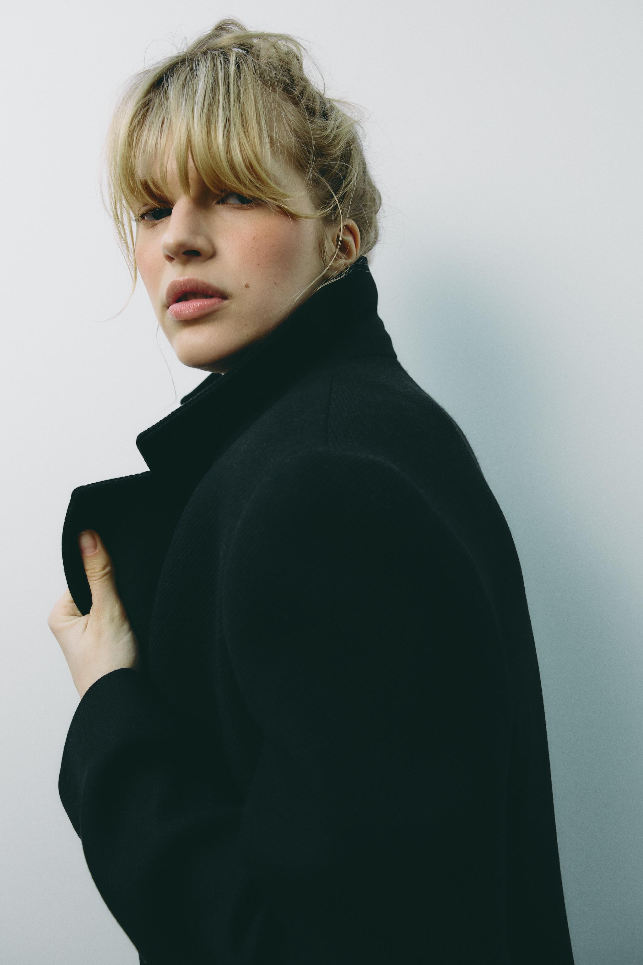 ジャケット・アウター handmade wool middle coat Buy Navy Blue Signature 100% Wool Jacket from Next South Africa