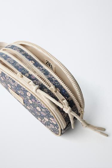 FLORAL PENCIL CASE - Blue by Zara - Image 3