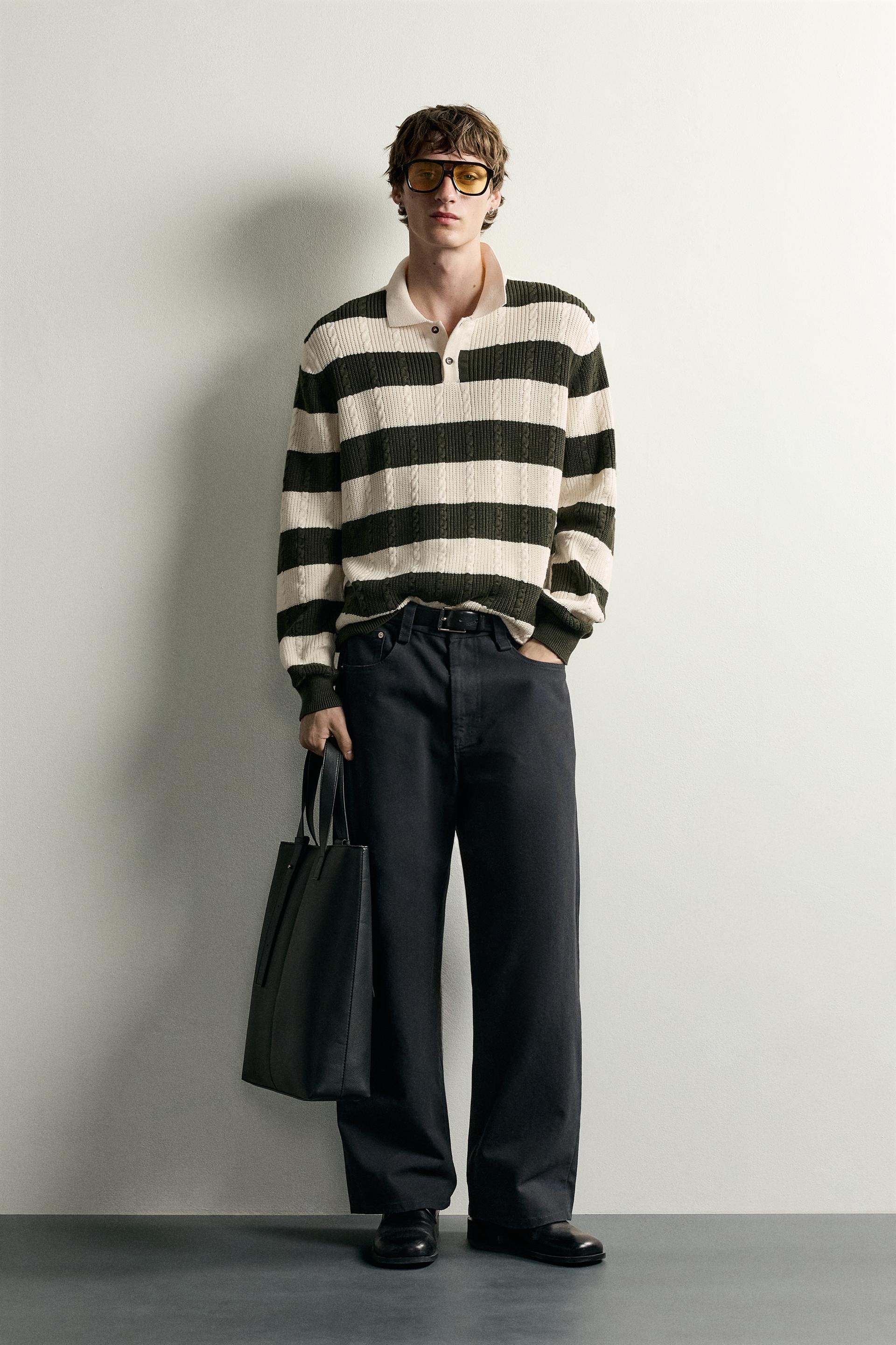 Regular Fit Striped Polo Shirt