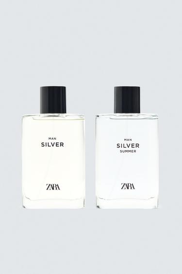 Zara SILVER + SILVER SUMMER EDT 2 X 90 ML (3.04 FL. OZ) - TINTED LEATHER