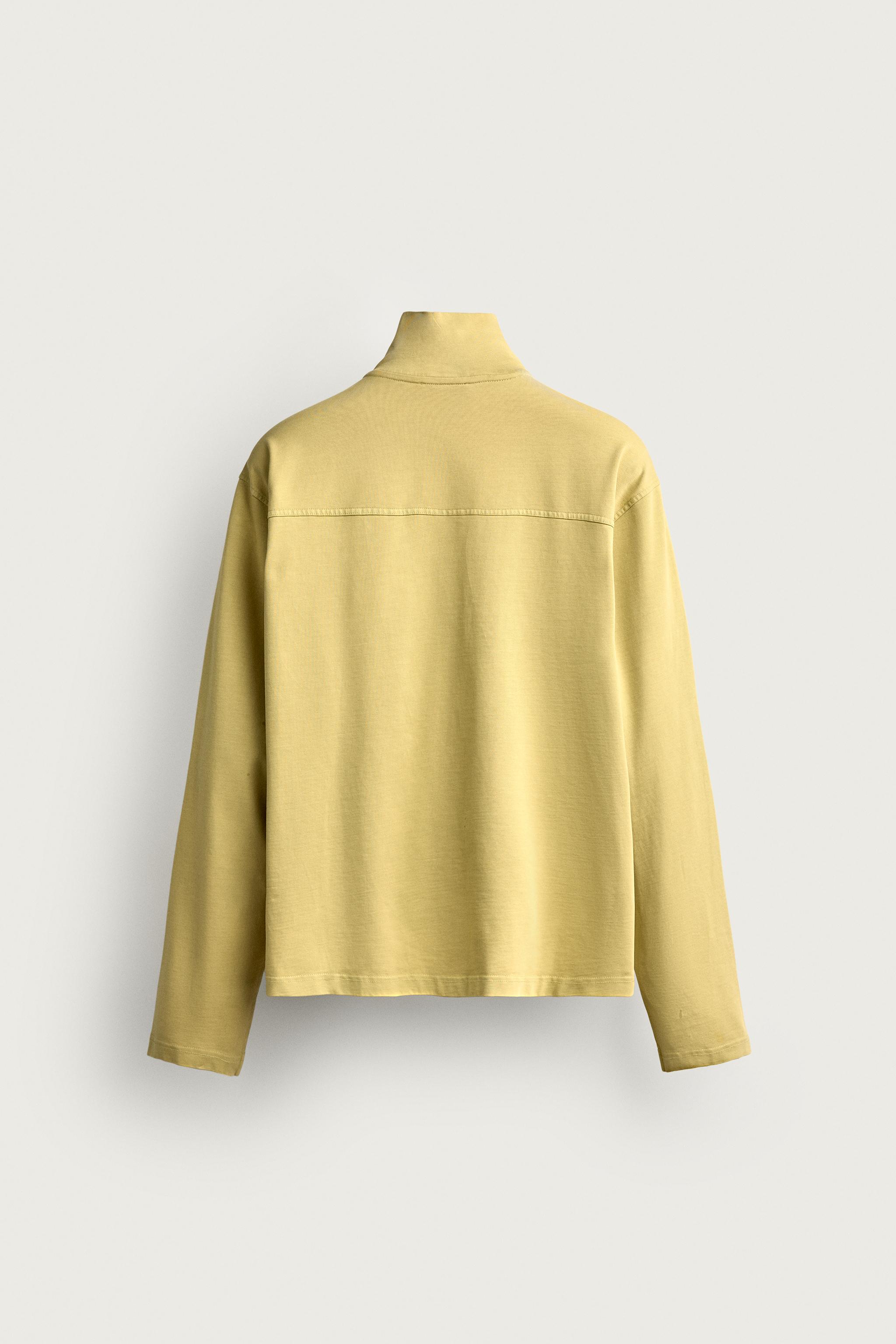 RELAXED FIT ZIP-UP SWEATSHIRT