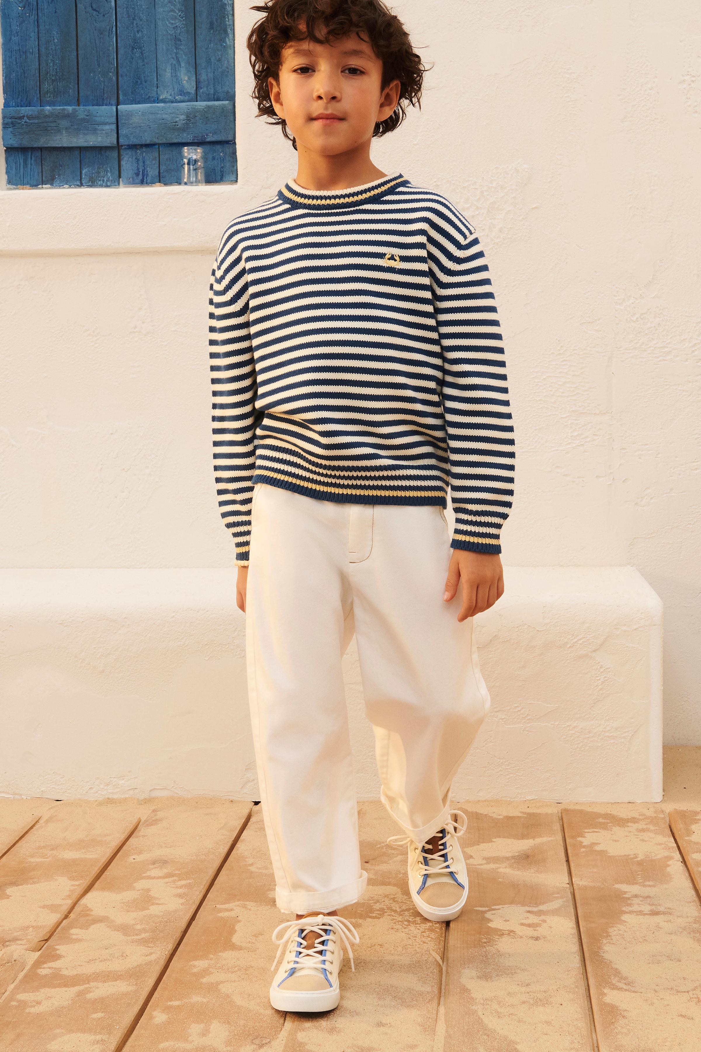 PANTALON AVEC SURPIQÛRES EN CONTRASTE ÉDITION LIMITÉE