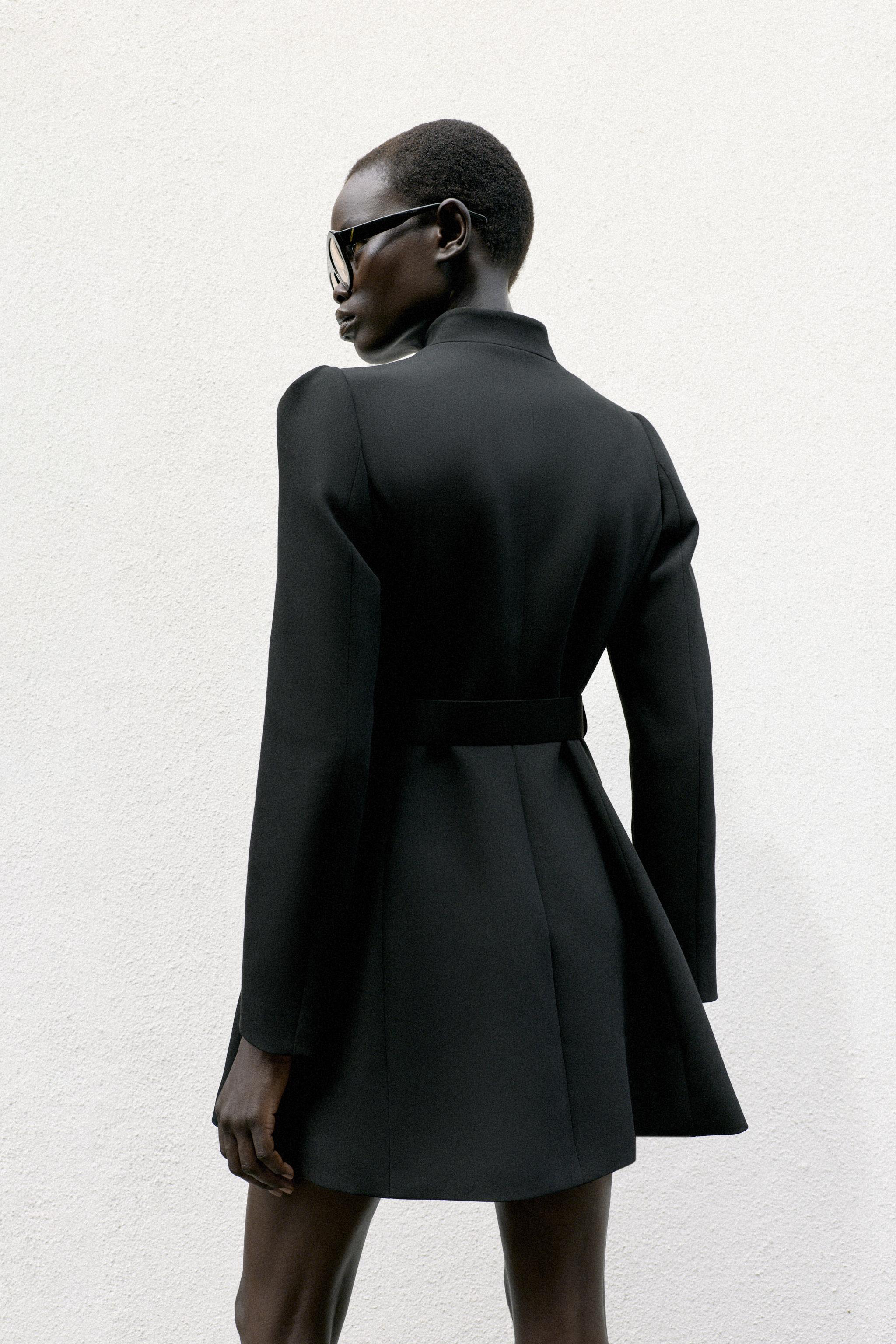 LONGUE VESTE CEINTURÉE