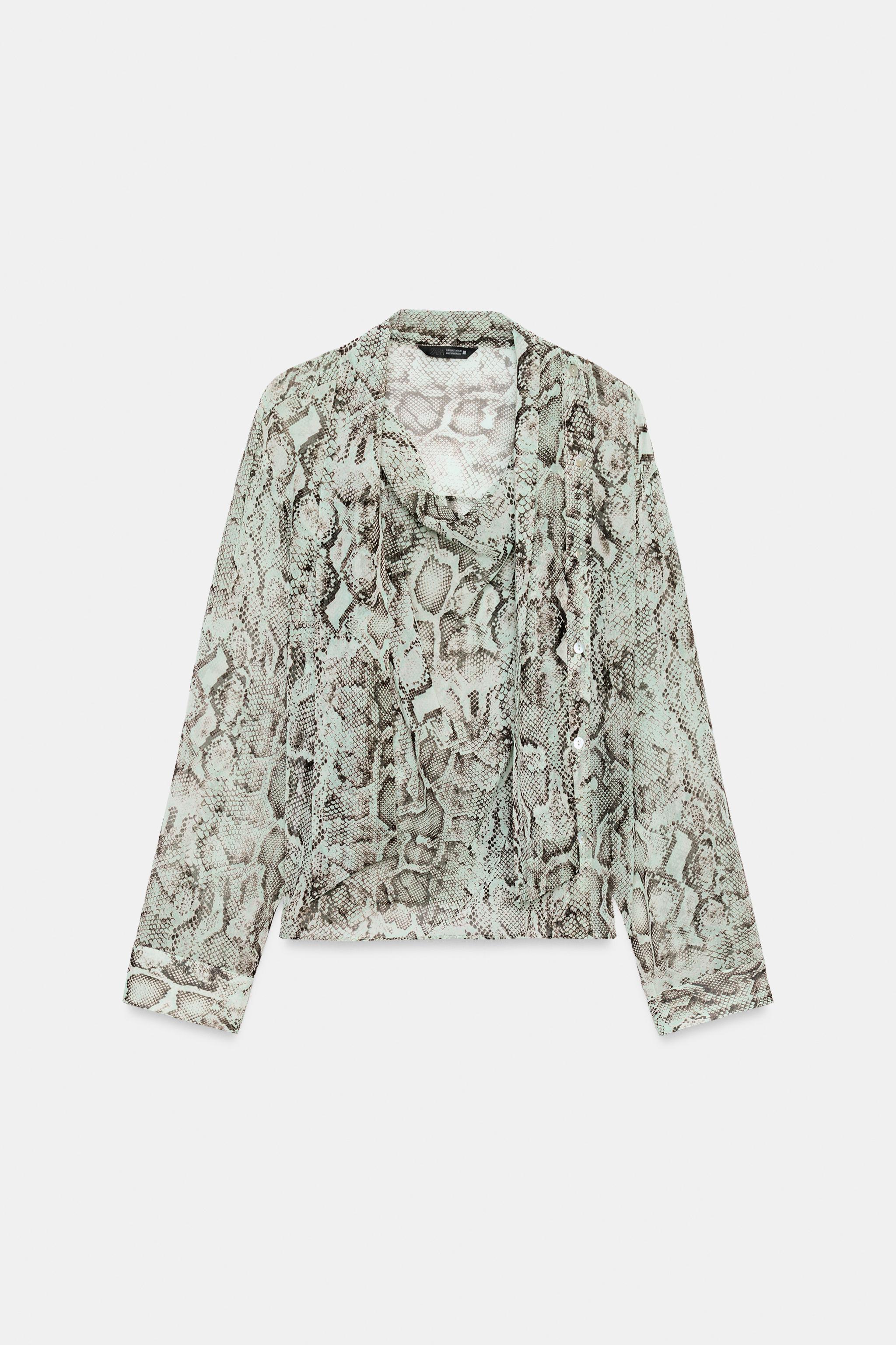 ANIMAL PRINT SHIRT