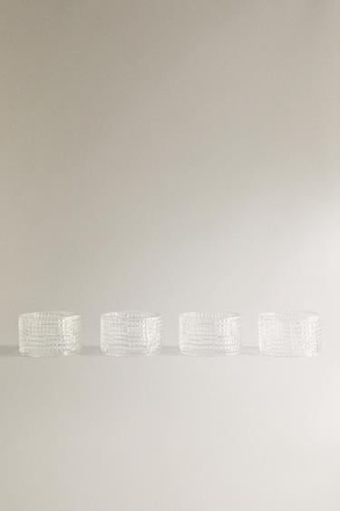 SERVIETTENRINGE AUS GLAS (4ER-PACK) -  von Zara - Bild 0