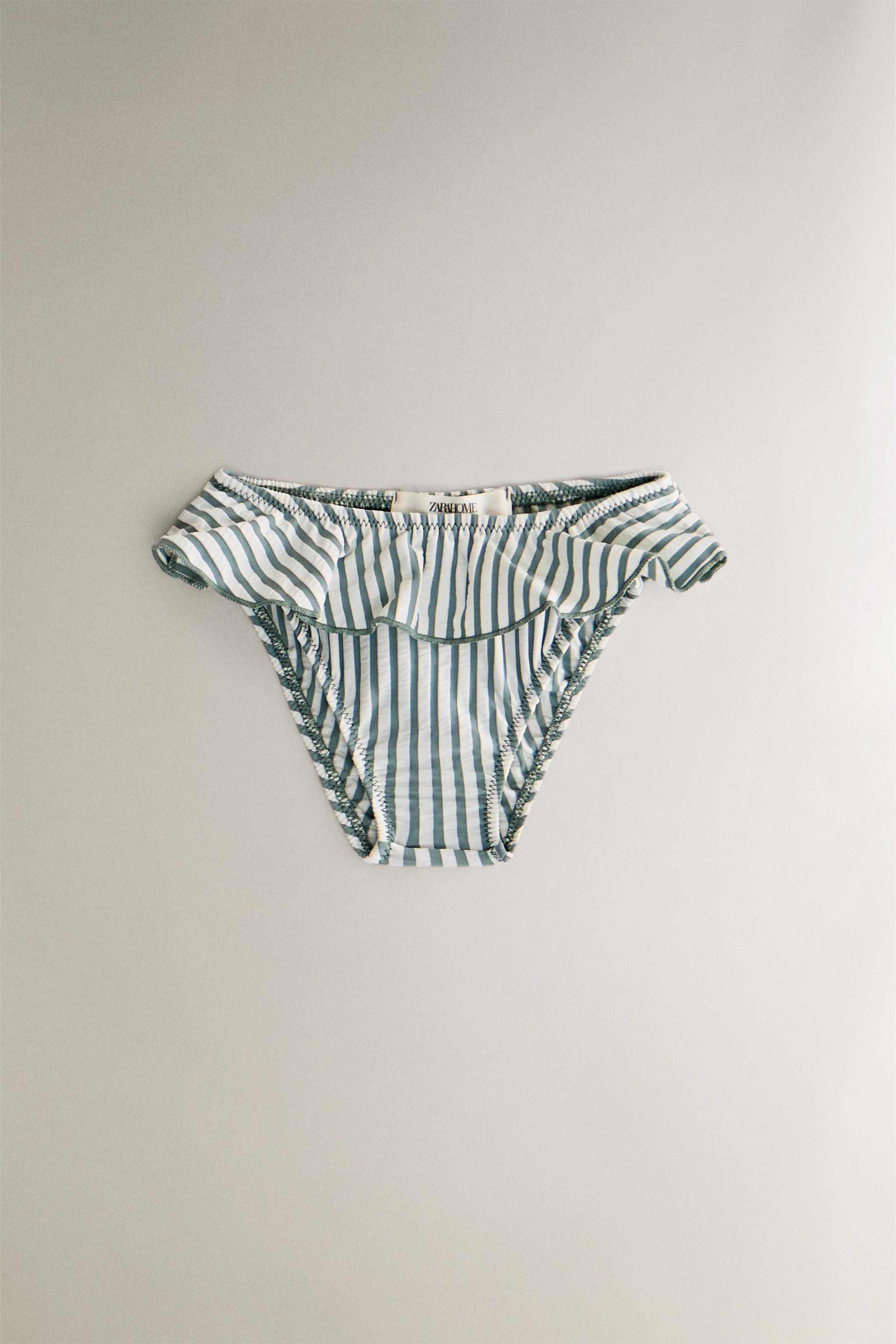 CHILDREN’S STRIPED BEACH BIKINI BOTTOMS