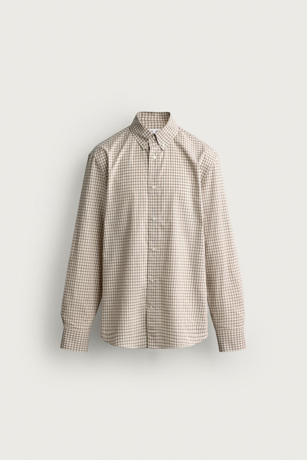 REGULAR FIT CHECK SHIRT