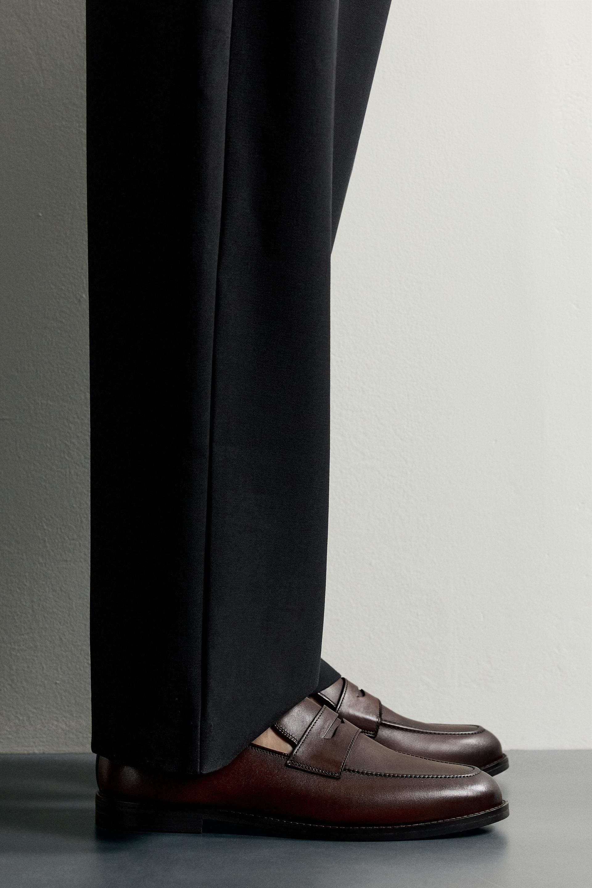 Leather Penny Loafers