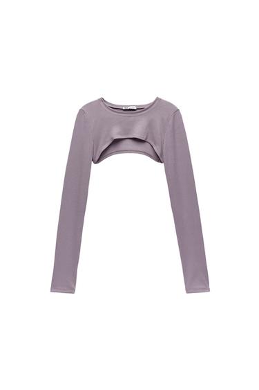 RIBBED T-SHIRT