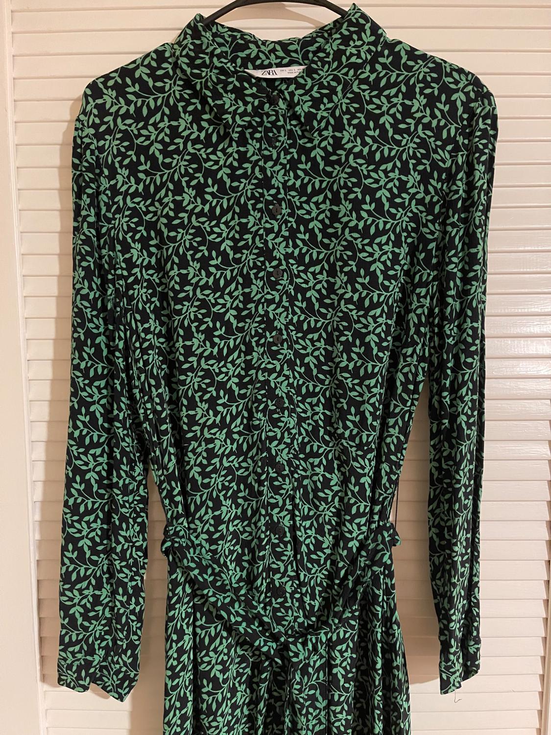 VESTIDO CAMISERO ESTAMPADO - Image 2