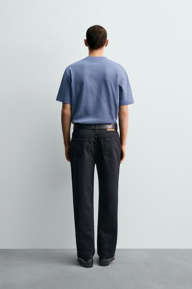 JEAN STRAIGHT ANKLE FIT - bleu/noir de Zara - Image 2