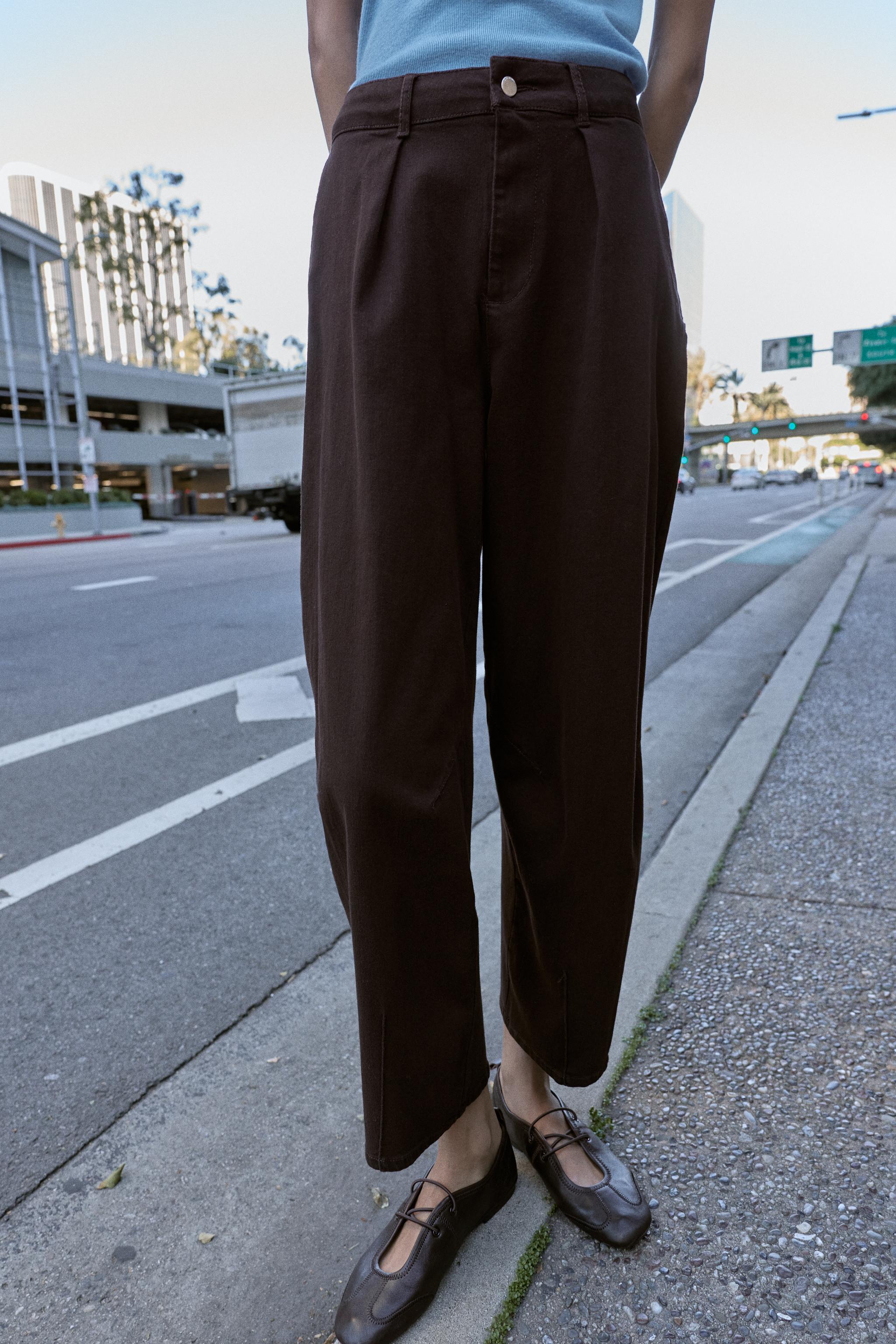 BALLOON PLEATED PANTS