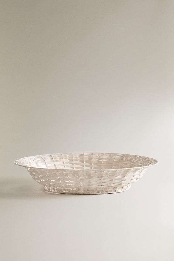 OVAL BASKET - Cream by Zara - Image 0
