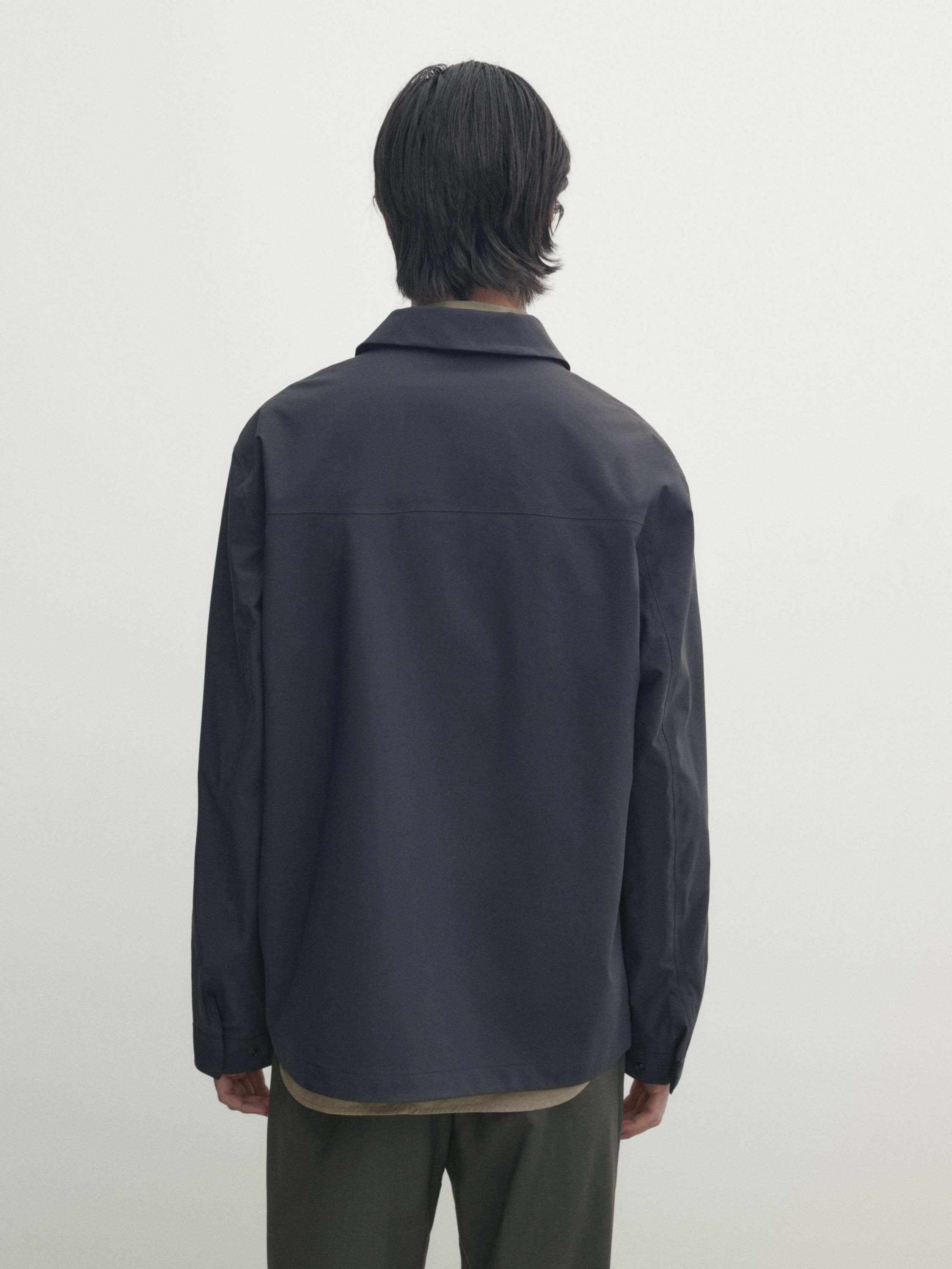 2-in-1 technical jacket - Anthracite grey | ZARA Canada
