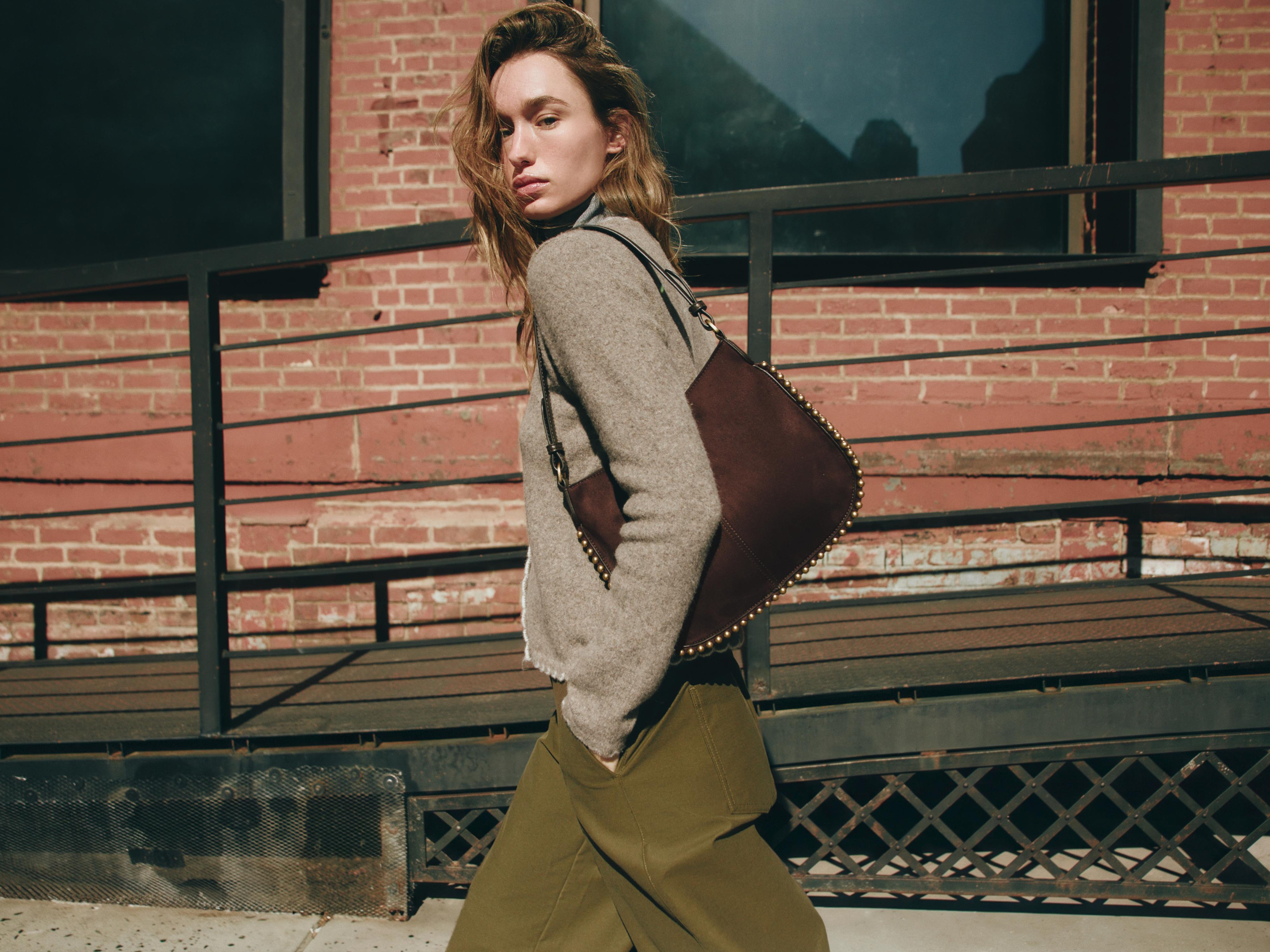 Studs Shoulder Bag by Zara