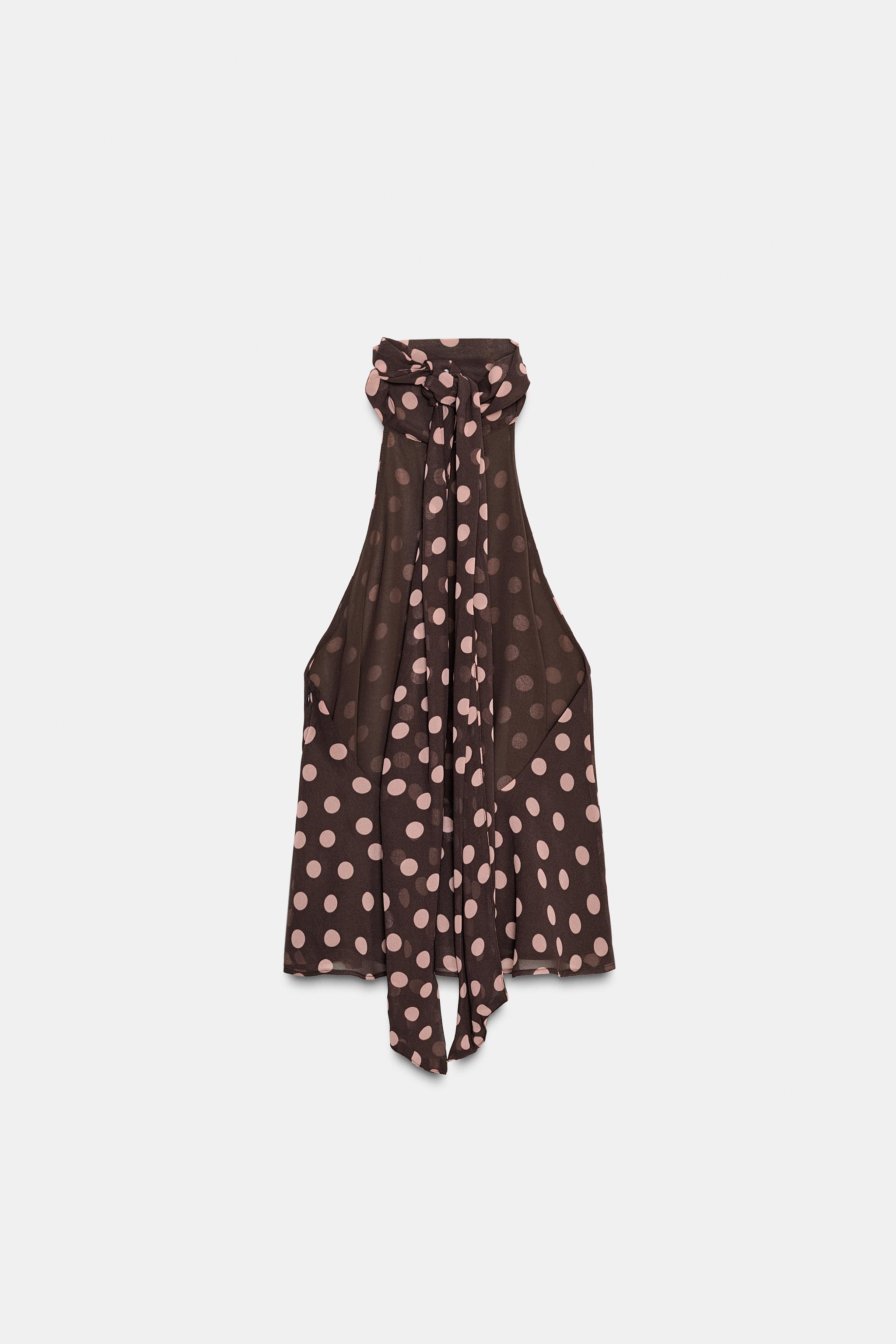 TIED HALTER TOP