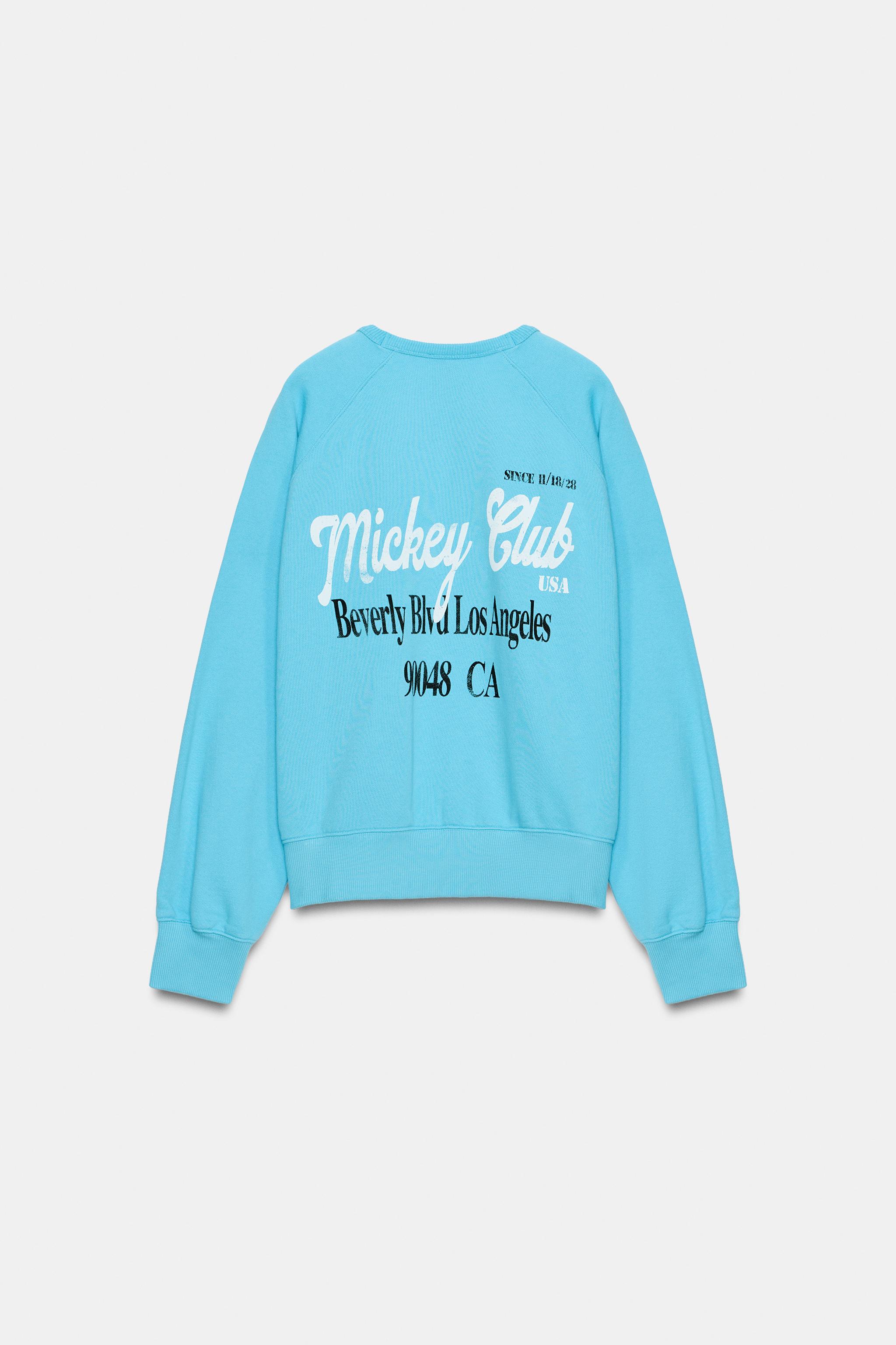 Женские худи Zara MICKEY MOUSE ©DISNEY SWEATSHIRT — фото 6