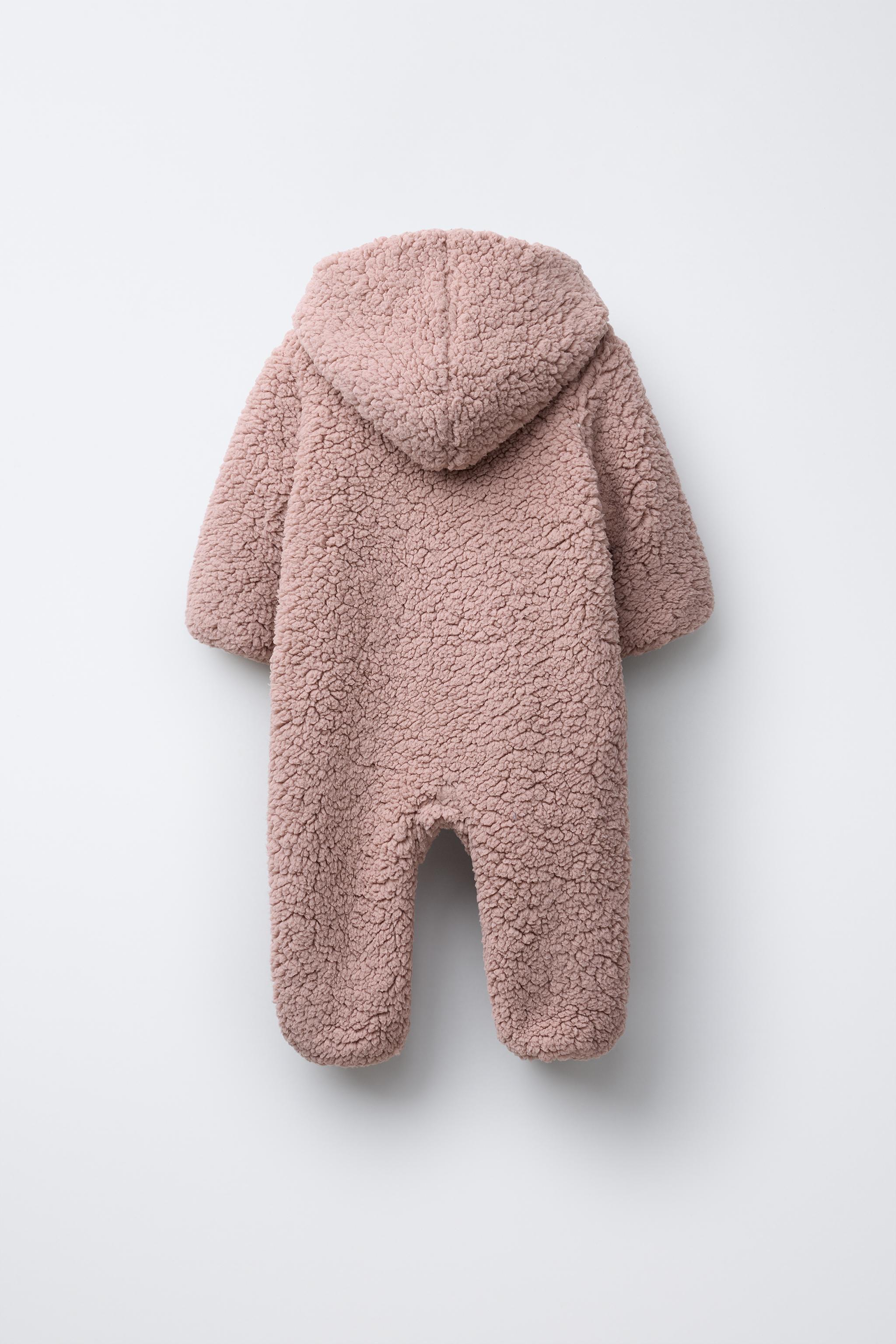POLAR FLEECE ROMPER - Dusty pink | ZARA United States