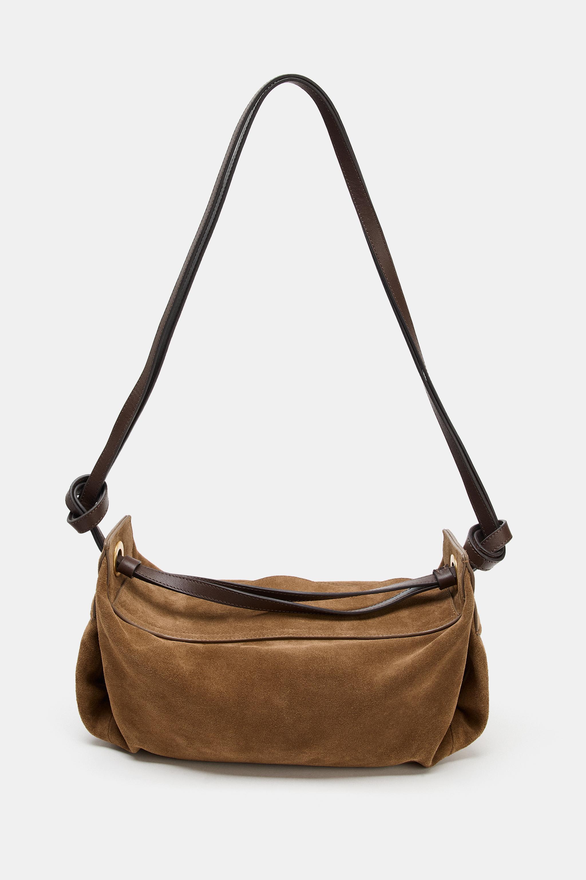 SAC À MAIN EN CUIR ALLONGÉ