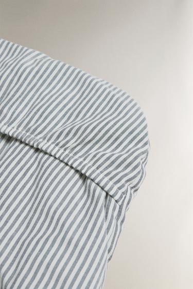 STRIPED BABY PUSHCHAIR SLEEPING BAG - Grey by Zara - Image 4