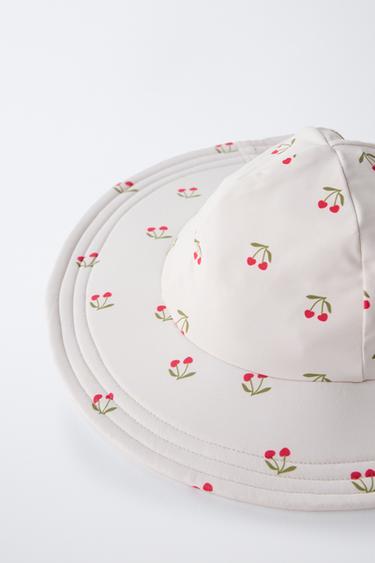 BONNET DE BAIN CERISES - Écru de Zara - Image 1