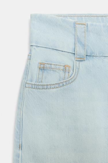 JEAN Z1975 DROIT TAILLE HAUTE LARGE - Bleu clair de Zara - Image 10