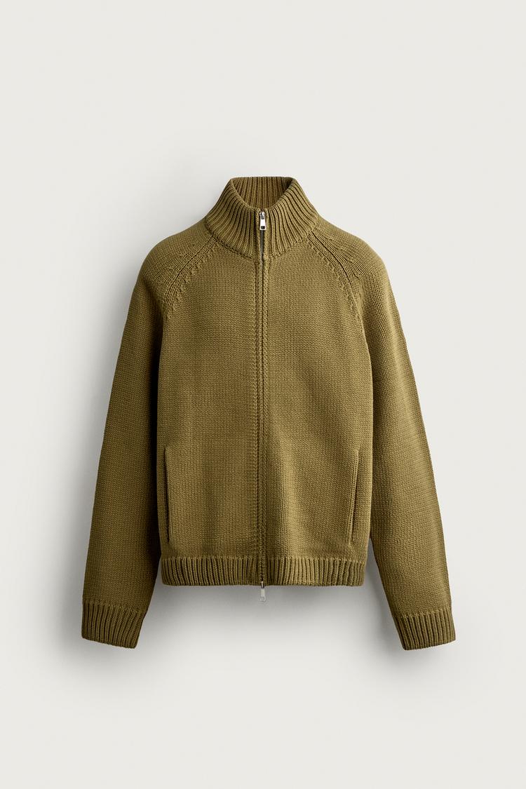 Chaqueta punto cremallera