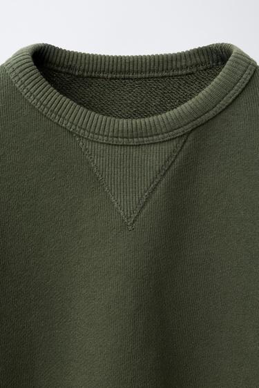 SWEAT UNI BENSIMON ® X ZARA - Kaki de Zara - Image 2