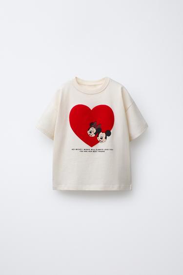 CAMISETA ESTAMPADA MINNIE MOUSE © DISNEY - Blanco roto de Zara - Imagen 0