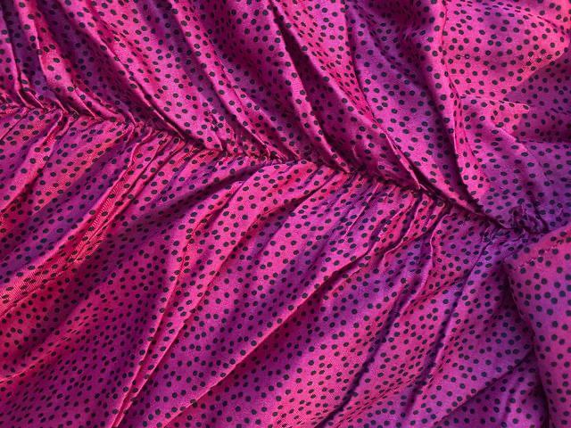 PRINTED SATIN DRESS - Image 4