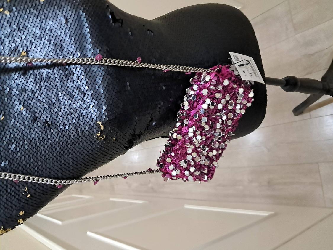SEQUINNED SHOULDER BAG - Image 3