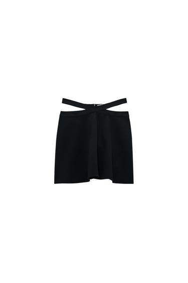 CUT-OUT MINI SKIRT