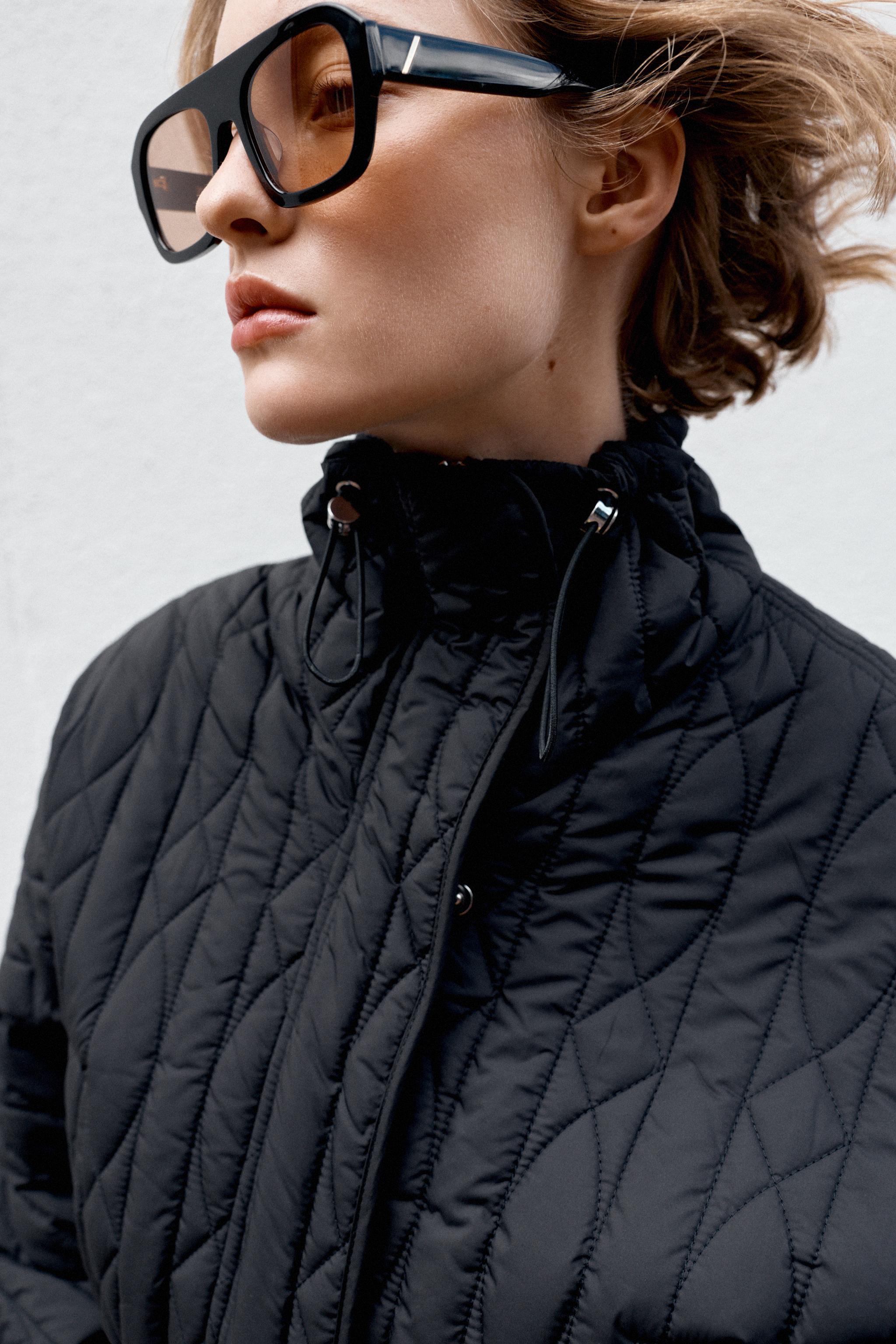 STAND-UP COLLAR PUFFER JACKET