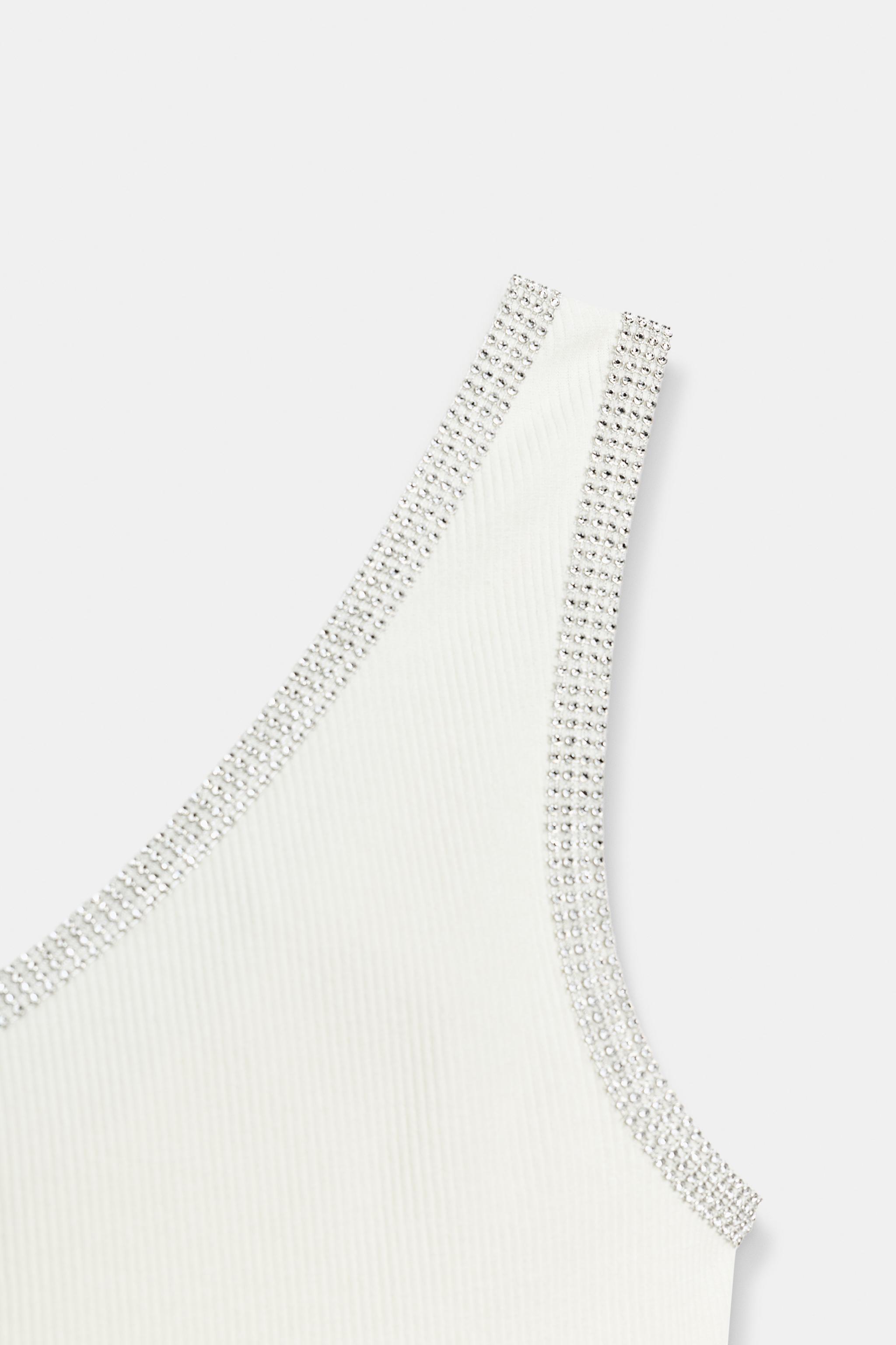 TOP ASYMÉTRIQUE BRILLANT