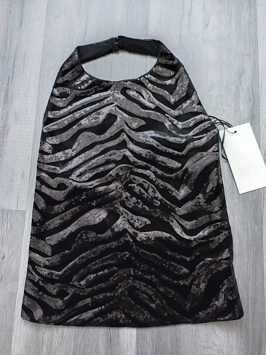 SEQUIN HALTER TOP - Image 6