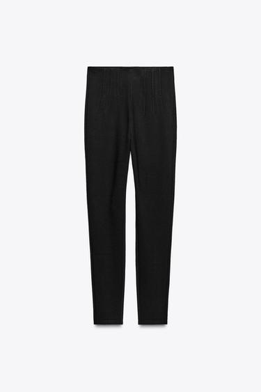 LEGGINGS BODY SHAPING - Negro de Zara