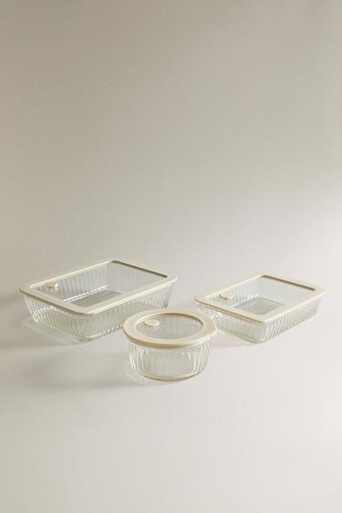 RÉCIPIENT HERMÉTIQUE EN BOROSILICATE - Transparent de Zara