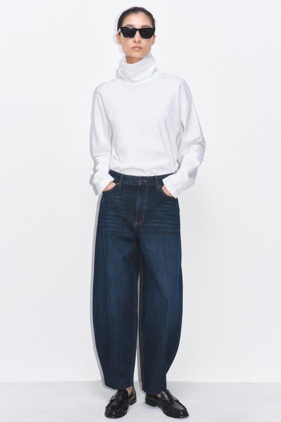 ZW COLLECTION HIGH-WAIST BARREL JEANS