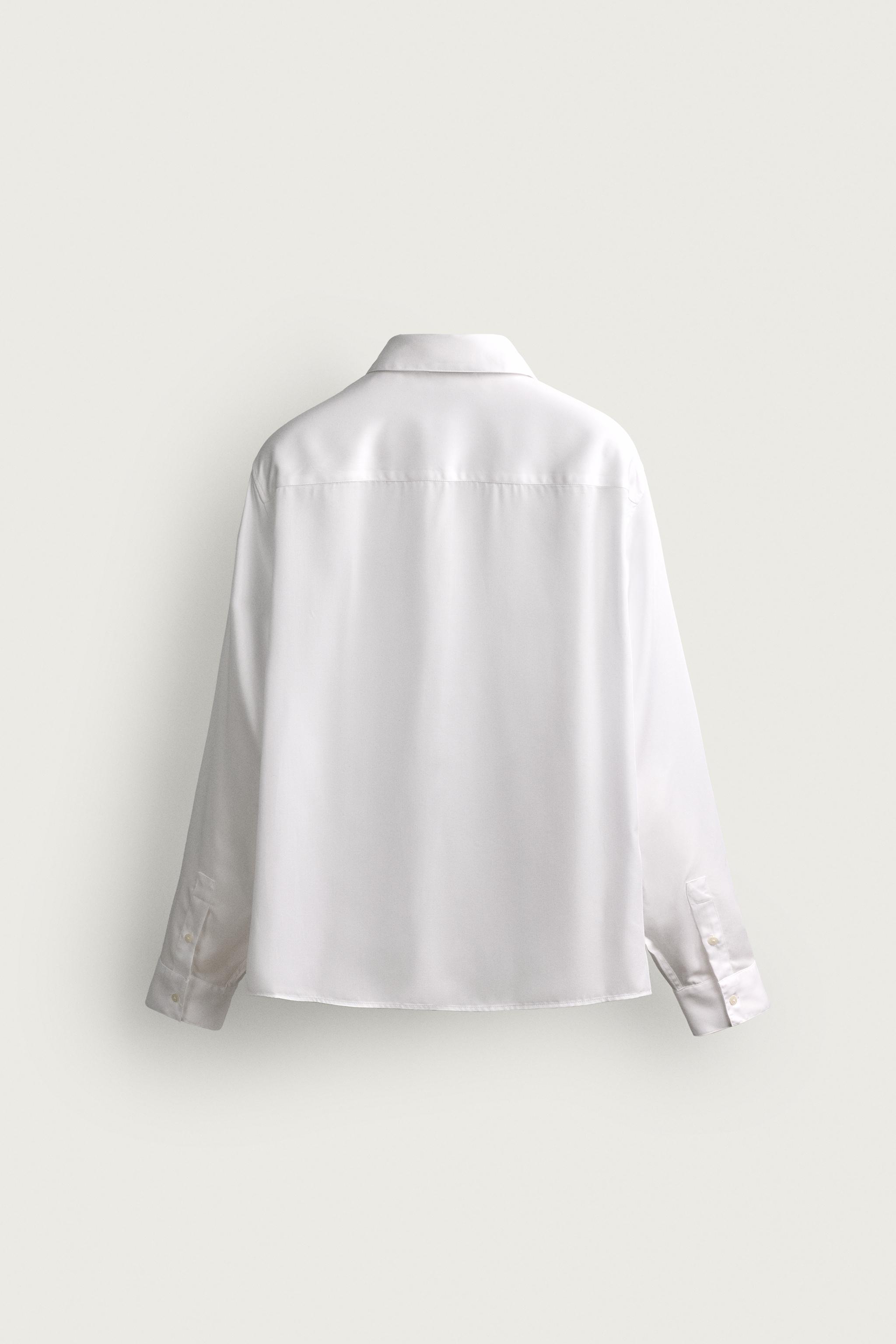 CHEMISE RELAXED FIT FLUIDE À NŒUD