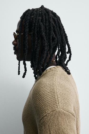 TEXTURED SWEATER - Sand by Zara - Image 4