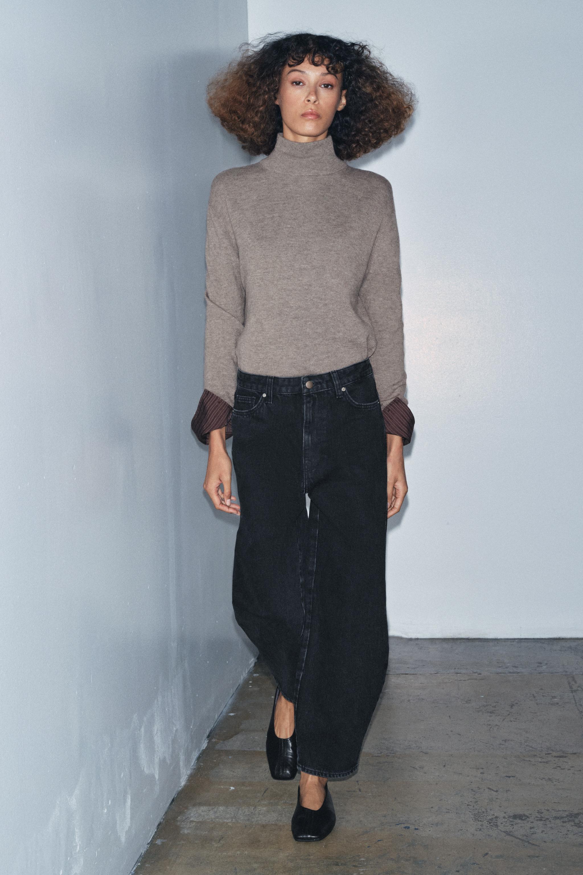 ZW COLLECTION BARREL MID-RISE JEANS