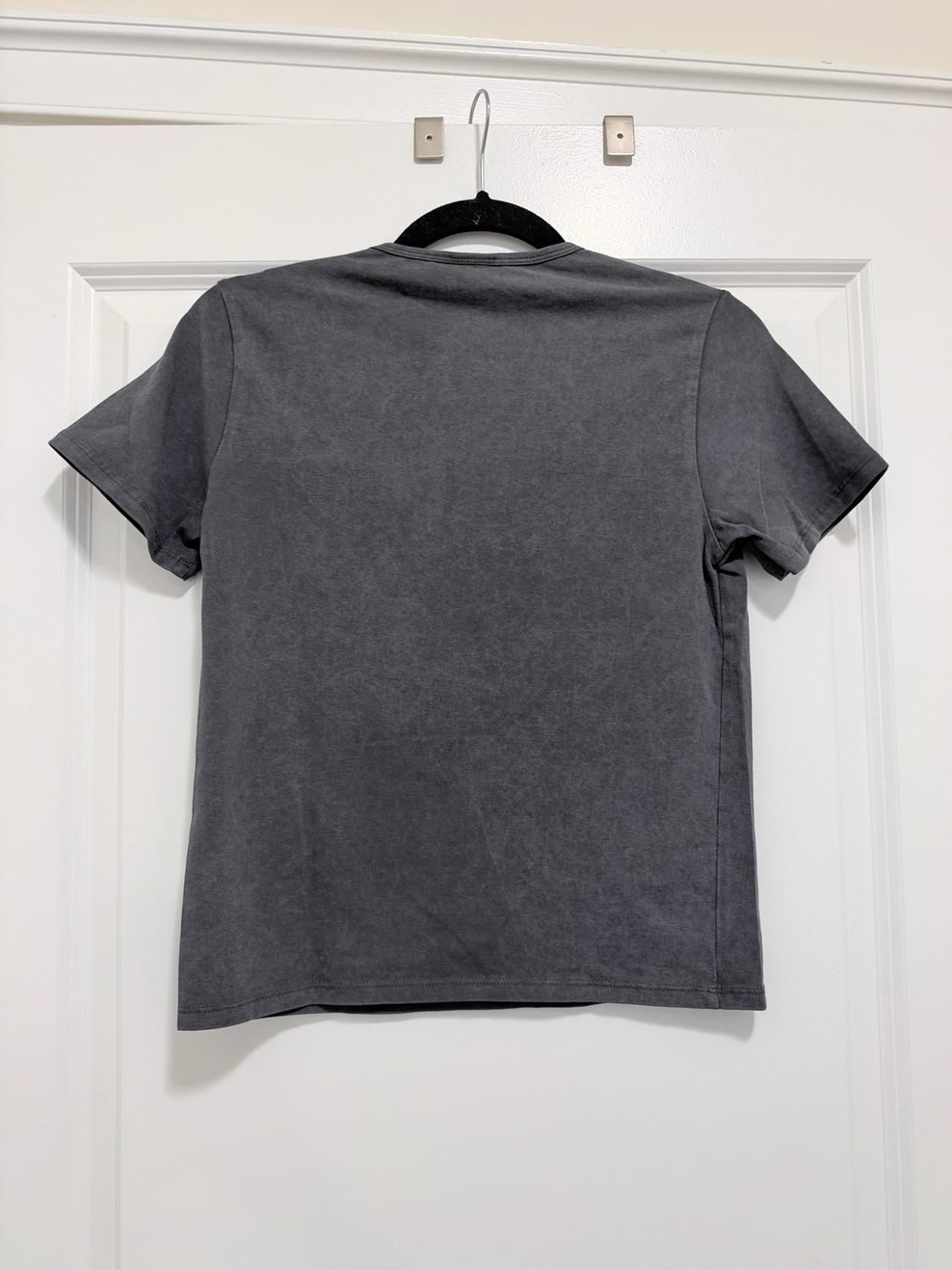 PRINTED WASHED EFFECT T-SHIRT - Image 3