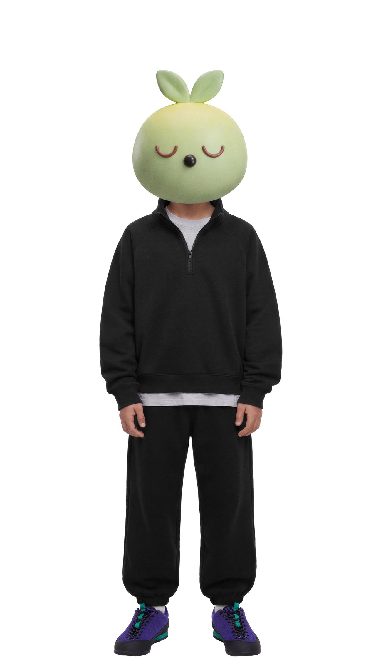 TWO-PACK PLUSH PANTS — Ecru / Black