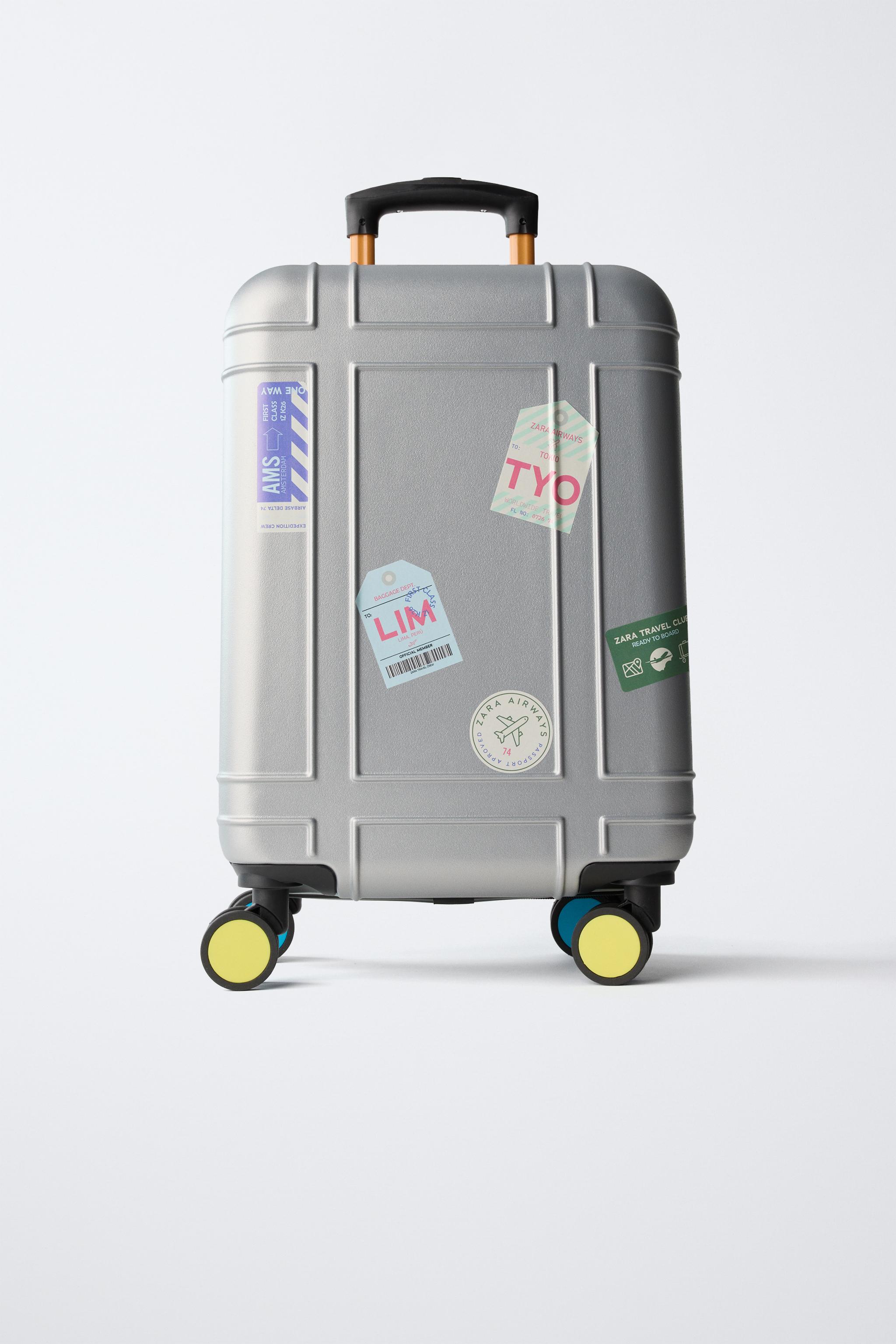 Детские чемоданы Zara MULTI-COLOR TRAVEL SUITCASE