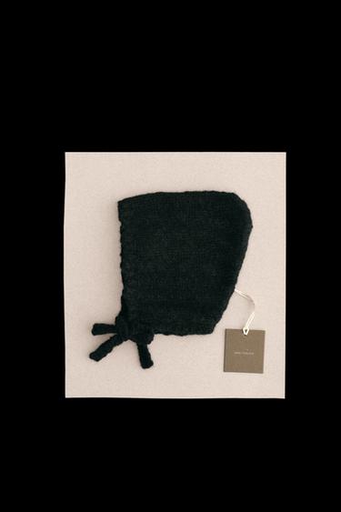 ZARA TIMELESS - CAPOTA CON LANA - Negro de Zara