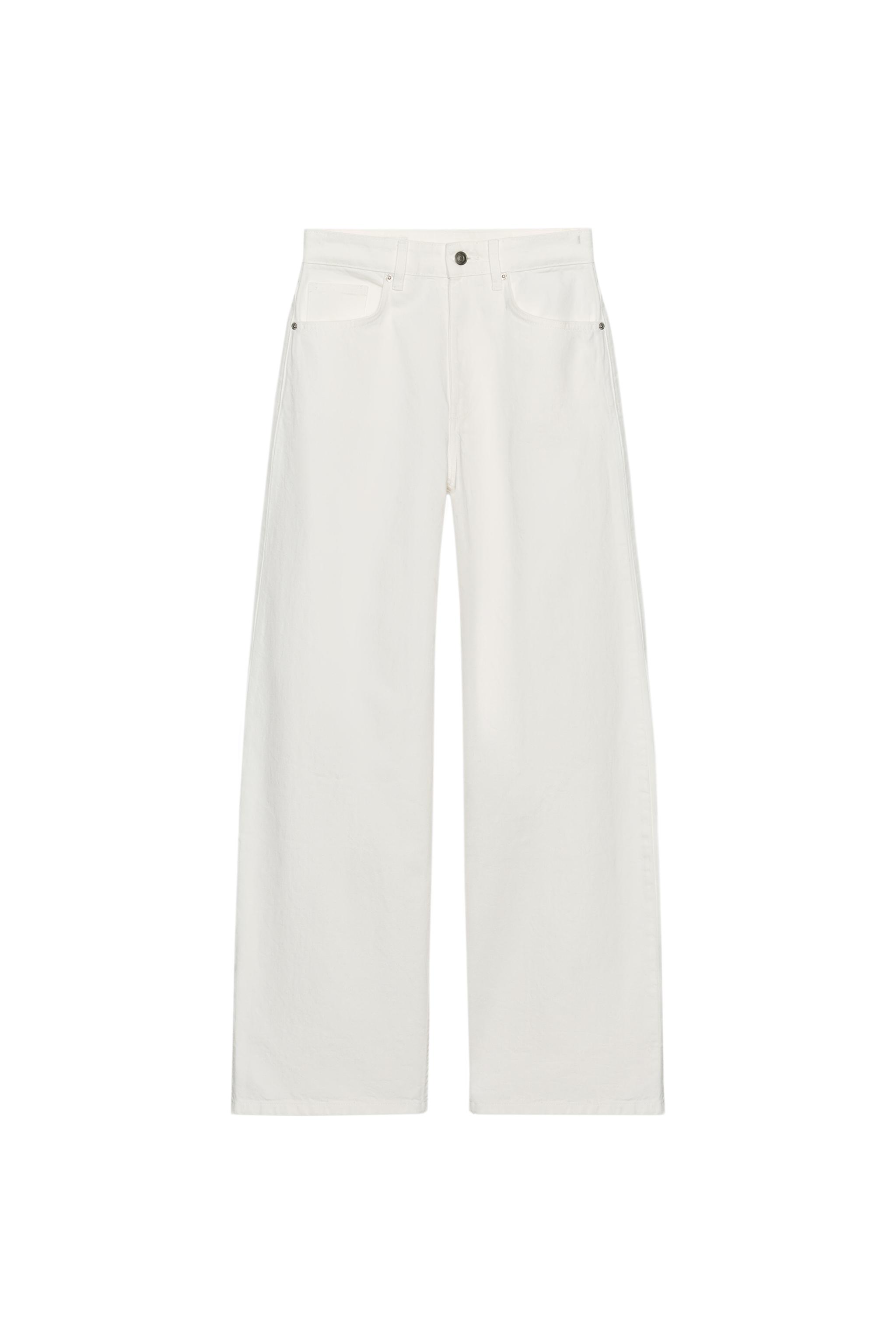 EXTRA WIDE LEG FIT TIRO ALTO TRF JEANS